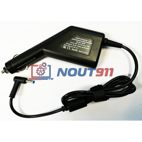 Автомобильный блок питания для ноутбука Dell 19.5V 4.62A 90W 4.5x3.0mm