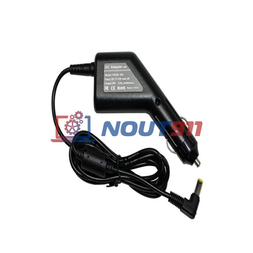 Автомобильный блок питания для ноутбука Lenovo 20V 2A (5.5x2.5mm)