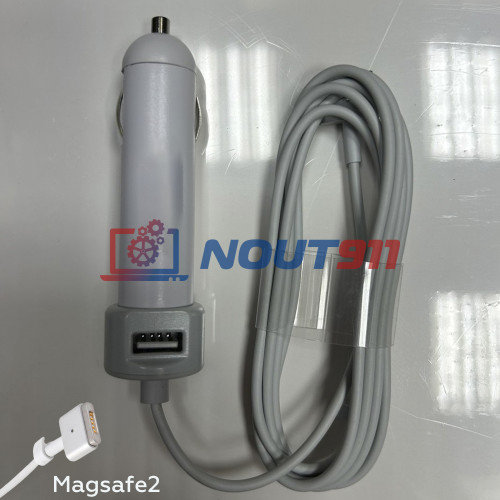 Автомобильный блок питания для MacBook 16.5V 3.65A 60W Magsafe 2
