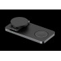 Беспроводная зарядка 3 в 1 MicroParts T8, Fast Charge QC3.0, Magnetic - 9В, 2.7А, 15Вт общая мощность 22.5Вт, совместимость с Apple, черная
