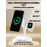 Беспроводная зарядка 3 в 1 MicroParts UD22, Fast Charge QC3.0, Magnetic - 9В, 3А, 15Вт, LED подсветка, общая мощность 22.5Вт, совместимость с Apple, белая