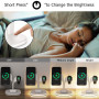 Беспроводная зарядка 3 в 1 MicroParts UD22, Fast Charge QC3.0, Magnetic - 9В, 3А, 15Вт, LED подсветка, общая мощность 22.5Вт, совместимость с Apple, белая