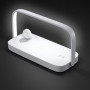 Беспроводная зарядка 3 в 1 MicroParts UD10, Fast Charge QC3.0, Magnetic - 9В, 2А, 15Вт, LED-лампа, общая мощность 22.5Вт, совместимость с Apple, белая