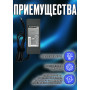 Зарядка для ноутбука HP 19V 4.74A 90W 4.8x1.7mm (bullet) (PA-1900-32H 519330-001), HP 500, 510, 550, 600, Compaq 6720s, nc4000, nc8230, Mini 1000, Mini 311-1000, HC/OEM