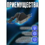 Блок питания для ноутбука Asus 19V 2.37A 45W 4.0x1.35mm (ADP-45BW B), Zenbook UX21A, UX31A, UX301LA, UX302, UX42VS, Flip TP300, квадратный корпус, HC/ORG