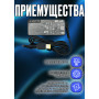 Блок питания для ноутбука Lenovo Yoga 20V 2.25A 45W Rectangle (45N0245) B40, B50, Z50, IdeaPad 300, 500, V110, ThinkPad X1 Carbon, X240, X250, черная, без сетевого кабеля, HC/ORG