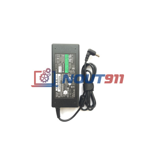 Зарядка для ноутбука Sony 19.5V 2A 40W 6.5x4.4mm (091204-11 AC19V2), VGN-N38Z/W, VGN-FJ1S/L, VGN-FS25SP, VGN-FS485B, VGN-FS635, VGN-FS18GP, OEM