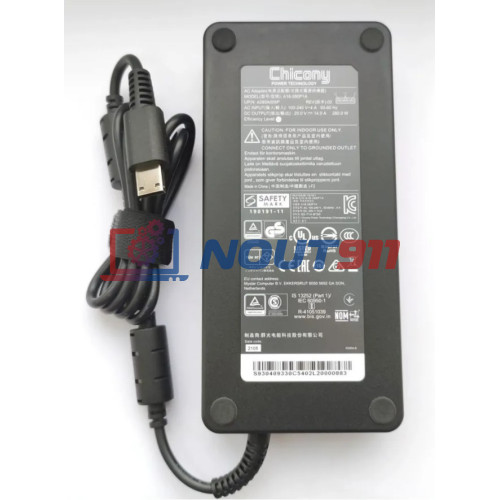Блок питания для ноутбука MSI 20V 14A 280W разъём special MSI (A18-280P1A), GE66 Raider 11UH, GE76 Raider 10UH, GP66 Leopard 11UH, Vector GP76 12UGS, без сетевого кабеля, HC/ORG