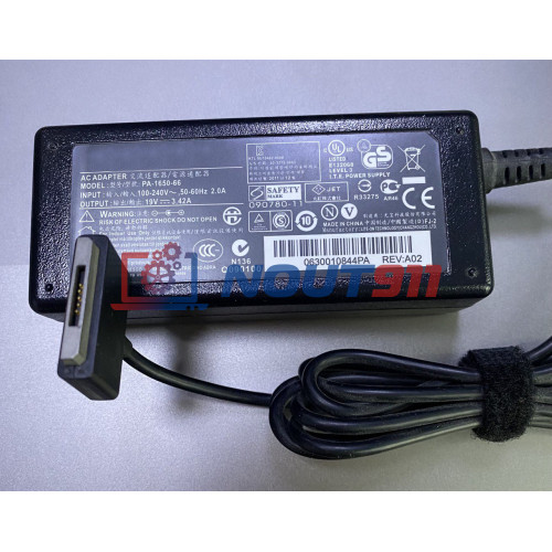 Блок питания для ноутбука Asus 19V 3.42A 65W (PA-1650-66) [Прямоугольный разъем 5pin], OEM