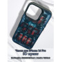 Чехол для iPhone 16 Pro с 3D принтом Холодильник с колой, накладка силиконовая, рамка черная