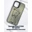 Чехол для iPhone 12 Mini с 3D принтом Фигура девушки, накладка силиконовая, рамка черная
