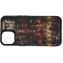 Чехол для iPhone 11 с 3D принтом Холодильник с напитками, накладка силиконовая, рамка черная