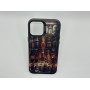 Чехол для iPhone 14 Pro Max с 3D принтом Холодильник с напитками, накладка силиконовая, рамка черная