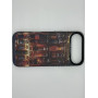 Чехол для iPhone 17 Air с 3D принтом Холодильник с напитками, накладка силиконовая, рамка черная