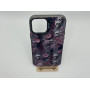Чехол для iPhone 11 Pro Max с 3D принтом Черепки на фоне цветов, накладка силиконовая, рамка черная
