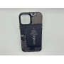 Чехол для iPhone 15 Pro Max с 3D принтом Айфон в разборе, накладка силиконовая, рамка черная