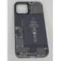 Чехол для iPhone 11 Pro с 3D принтом Айфон в разборе, накладка силиконовая, рамка черная