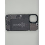 Чехол для iPhone 12 Mini с 3D принтом Айфон в разборе, накладка силиконовая, рамка черная