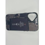 Чехол для iPhone 16 Plus с 3D принтом Айфон в разборе, накладка силиконовая, рамка черная