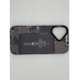 Чехол для iPhone 17 с 3D принтом Айфон в разборе, накладка силиконовая, рамка черная