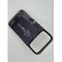 Чехол для iPhone 17 Pro Max с 3D принтом Айфон в разборе, накладка силиконовая, рамка черная