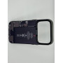 Чехол для iPhone 17 Pro с 3D принтом Айфон в разборе, накладка силиконовая, рамка черная