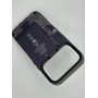 Чехол для iPhone 17 Pro с 3D принтом Айфон в разборе, накладка силиконовая, рамка черная