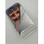 Чехол для iPhone 17 Air с 3D принтом Хлебный пресс, накладка силиконовая, рамка белая