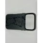 Чехол для iPhone 17 Pro с 3D принтом Фигура девушки, накладка силиконовая, рамка черная