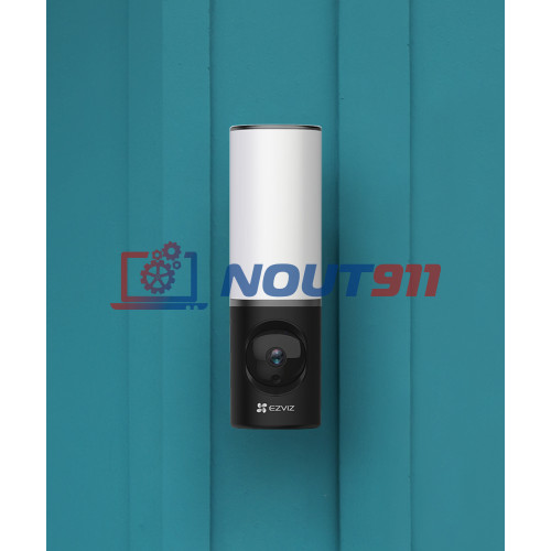 Уличная Wi-Fi Камера EZVIZ LC3 (CS-LC3) настенная камера с мощным прожектором 1440p (2.0mm), EMMC-накопитель 32 ГБ, H.265, 4 МП