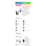 Уличная Wi-Fi камера Ezviz H3c Color (2.8mm) 2МП 1080p, 1920x1080, встроенный ИИ, микрофон, цветное ночное видение, IP67, белая