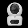 Поворотная Wi-Fi Камера EZVIZ H7c Dual 2K 4 Мп (2,8 и 6 мм) Двойной объектив 2К & 2К, 2,4 ГГц и 5 ГГц, H.265, 360°, белая