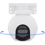 Уличная поворотная Wi-Fi Камера EZVIZ H80x Dual - 3840x2160 4K (4.0mm) H.265 360° 8МП IP65 ColorFULL Night Vision, белая