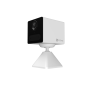 Wi-Fi камера EZVIZ CB2 на аккумуляторе 2000мА·ч - 2МП 1920x1080 1/2.8? CMOS, 4 мм, 15 к/с, microSD до 512Гб, угол 100 гр., PIR, H.265, 0.1 лк, двухсторонняя аудиосвязь, ИК до 5 м, белая