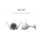 Уличная Wi-Fi камера Ezviz H3c 2K+ (2.8mm) 4МП 2560х1440 microSD микрофон ИК подсветка до 30м угол 125 гр