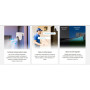 Уличная поворотно-наклонная PoE IP-камера EZVIZ H8c PoE (4.0mm) 3МП, 2К - 2304x1296, PTZ, H.265, Угол панорамирования: 350°, ИК подсветка до 30м, MicroSD до 512 ГБ, белая