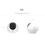 Поворотная Wi-Fi Камера EZVIZ H6 5МП 3K 1620p (4.0mm) Wi-Fi 2.4/5 ГГц, microSD до 512Gb, H.265, обзор 360 гр, ИК подсветка до 10м, DC 5V/ 2A, белая