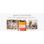 Поворотная Wi-Fi Камера EZVIZ H6 5МП 3K 1620p (4.0mm) Wi-Fi 2.4/5 ГГц, microSD до 512Gb, H.265, обзор 360 гр, ИК подсветка до 10м, DC 5V/ 2A, белая