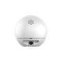 Поворотная Wi-Fi Камера EZVIZ H6 5МП 3K 1620p (4.0mm) Wi-Fi 2.4/5 ГГц, microSD до 512Gb, H.265, обзор 360 гр, ИК подсветка до 10м, DC 5V/ 2A, белая