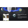 Уличная поворотно-наклонная Wi-Fi камера EZVIZ H8c Pro (4.0mm) 3МП 2К 2304x1296 PTZ 2,4 ГГц H.265 Угол 104° ИК до 30м MicroSD до 512 ГБ