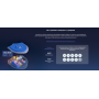 Поворотная Wi-Fi Камера EZVIZ TY1 PRO 8МП 4K 2160p (4.0mm) microSD до 512 ГБ, 2.4GHz / 5GHz, H.265, обзор 360 гр, ИК подсветка до 10м, USB-C, белая