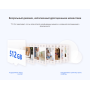 Поворотная Wi-Fi Камера EZVIZ TY1 PRO 8МП 4K 2160p (4.0mm) microSD до 512 ГБ, 2.4GHz / 5GHz, H.265, обзор 360 гр, ИК подсветка до 10м, USB-C, белая