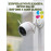 Уличная Wi-Fi камера Ezviz H3c 3K (2.8mm) 5МП 2880х1620@30к/с microSD Двухсторонняя аудиосвязь ИК подсветка до 30м угол 125 гр H265