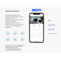 Wi-Fi Комплект видеонаблюдения EZVIZ на 5 камер видеонаблюдения - 5Мп  2880х1620P (CS-X5S-8W + 5хCS-H3c) 2.4 ГГц IP67, Двусторонняя аудиосвязь, ИК до 30м, угол 125гр