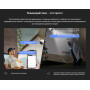 Wi-Fi Комплект видеонаблюдения EZVIZ на 5 камер видеонаблюдения - 5Мп  2880х1620P (CS-X5S-8W + 5хCS-H3c) 2.4 ГГц IP67, Двусторонняя аудиосвязь, ИК до 30м, угол 125гр