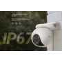Уличная поворотная Wi-Fi Камера EZVIZ H80f Multi 2K? Тройной Объектив (2.8mm+6mm+12mm) 12х зум H.265 360° 4МП ИК подсветка до 30м IP67 двухсторонняя аудиосвязь