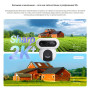 Уличная поворотная Wi-Fi Камера EZVIZ H90 Dual 2K? с двумя объективами (2.8mm+6mm, 4МП+4МП) панорамирование и наклон, человек/ТС, H.265 360° ИК подсветка до 40м IP65 двухсторонняя аудиосвязь
