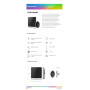 Wi-Fi Видеоглазок Ezviz DP2C (CS-DP2C) Wi-Fi звонок с ответной станцией Full HD 1080P, PIR, ночное видение до 5м, microSD, Двусторонняя аудиосвязь, золотой
