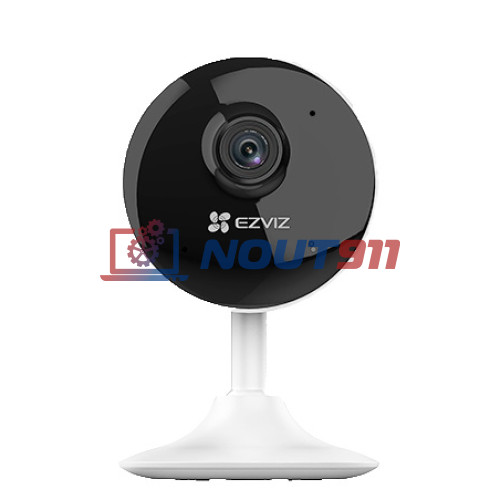 Wi-Fi Камера EZVIZ C1C-B 1080p (2.8mm), microSD, H.265, микрофон и динамик, 2МП, Full HD, ИК подсветка до 12м, белая