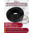 Кабель витая пара FTP F5e-4x2x0.48 Cu 5e Outdoor - для улицы, экранированный, 25AWG, 1м, черный (для систем видеонаблюдения)